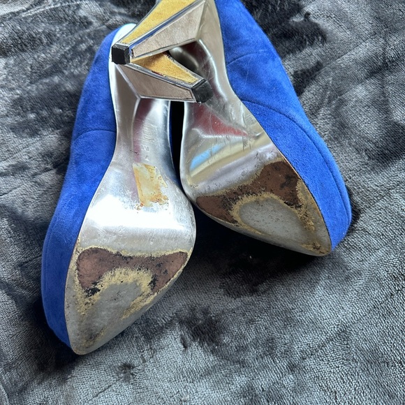 Bebe color block geometric platform pump - Picture 3 of 6